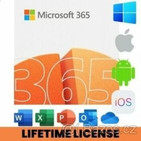 Microsoft Office 365 - doživotní licence (pro 5 PC)