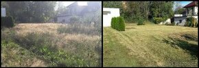 Sekání trávy křovinořezem a sekačkou v Lovosicích a okolí