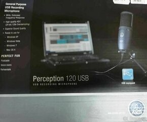 USB kondenzátorový mikrofon AKG Perception 120 - 1