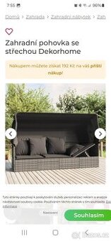 Prodám pohovka z umělého ratanu - 1
