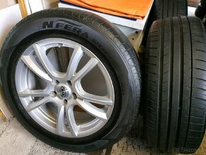 Alu kola Hyundai Santa Fe 5x114,3 r18 Originál,pneu6mm TPMS