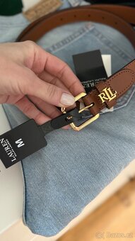 Dámský kožený pásek Ralph Lauren