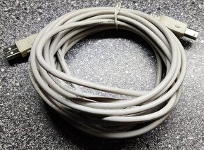 Kabel USB-A usb-B 5m - 1