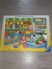 Puzzle obchod 39 dílků