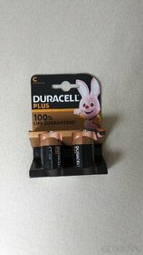 Duracell Plus Power typ C alkalické baterie, LR14 (2x)