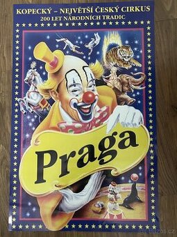 Plakát ,klaun, cirkus