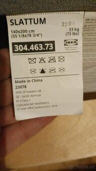 Postel ikea