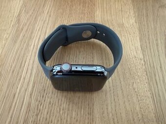 Apple Watch Series 9 nerezová černá ocel 45mm | SKVĚLÝ STAV