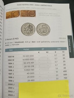5kč 1999 vzácný ročník jen pro sady.. - 1