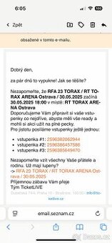 RFA 23 lístky