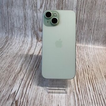 iPhone 15 128GB, zelený (12 měsíců záruka)
