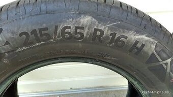 Letní pneu 215/65 R16 H