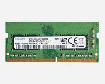 RAM paměti SODIMM DDR4 - 8GB
