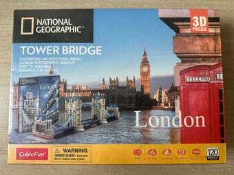 3D Puzzle, Tower Bridge - nové