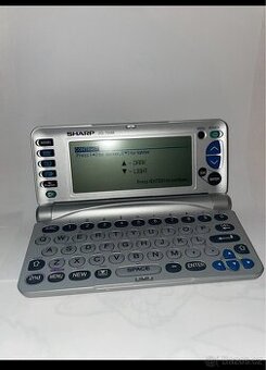 SHARP ZQ-700M elektronický organizér – funkční