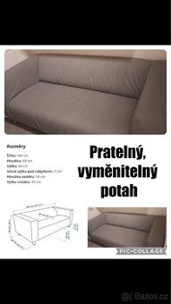 2 místní pohovka