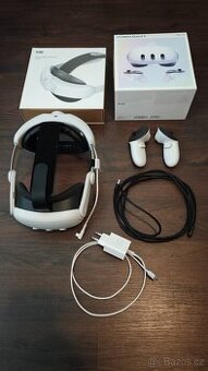 Meta Quest 3 (128 GB) + Elite Strap s baterií