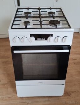 Sporák MORA K662BW – plynová varná deska,  horkovzdušná