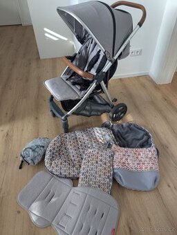 Sportovní kočárek Oyster Zero + příslušenství Pinkie