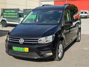 ► VW CADDY MAXI 2,0 TDI - 7 MÍST, PARK. SENZORY, TAŽNÉ ◄