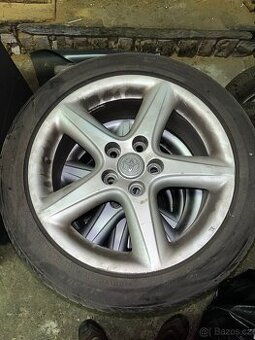 Alu kola+ letni pneu lehce ojeté. 4ks 215/50 r17