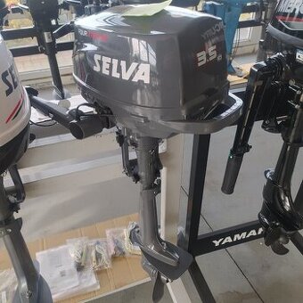 Lodní motor Selva Guppy 3,5 - lehký, tichý, úsporný