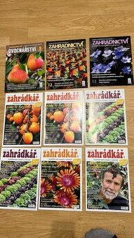 Zahradnické časopisy - zahrádkáře - zahradnictví