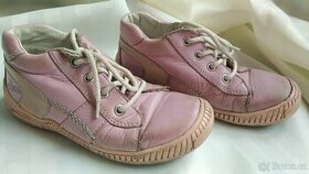 Kožené celoroční botky