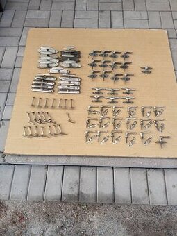 Mosazné kliky,kličky,kličky na okna,oliva,půloliva.