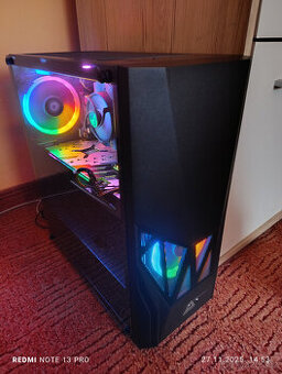 Herní PC - Ryzen 4500, 16GB RAM, 1TB NVME, 5700XT, WIN11