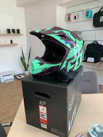 NOVÁ helma V1 Race Green vel. M