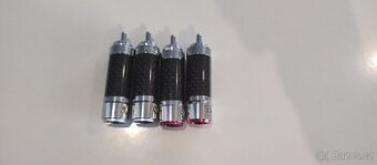 RCA konektory Rhodium