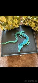 3D tisk, had, dráček