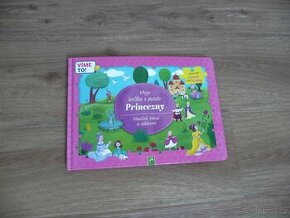Moje knížka s puzzle Princezny