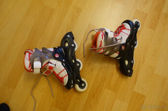 Inline brusle - nastavitelná velikost 26-29