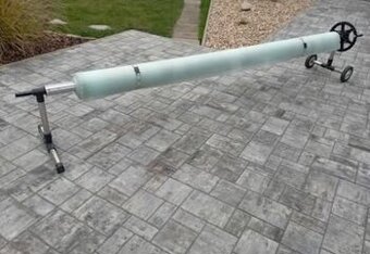 Naviják + plachta na bazén 3x6