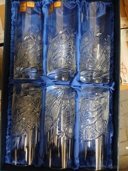 Broušené sklenice Ruckl č 2