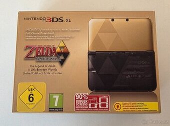 Prodám konzoli Nintendo New 3DS XL Zelda Limited Edition