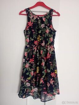 Dívčí květované šaty HM, vel. 10-12 let