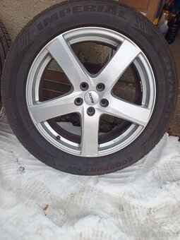 Alu kola Alutec 5x114,3 r19 s pneu Imperial ecosport235/55