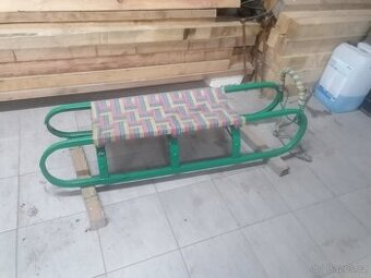 Sáně po rekonstrukci