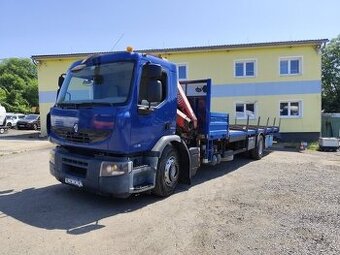 19t Renault 9m valník+HR Fassi