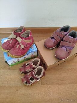 Dívčí boty, velikost 28 a 23