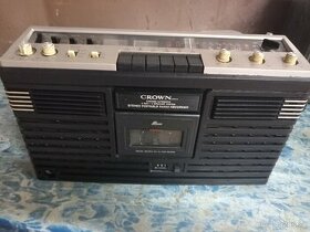 Vintage radiomagnetofon crown - 1