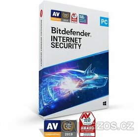 Bitdefender Internet Security pro 1 zařízení na 1 rok