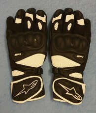 ALPINESTARS rukavice SP-1 V2 black/white - 1