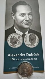 10 Eur 2021 Alexander Dubček s certifikátem