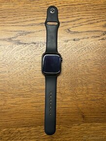 Apple Watch 7 45 mm cellular tmavě nerezová ocel se safírový
