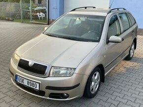 Škoda Fabia combi 1.4 16V 55kw klimatizace, nová STK