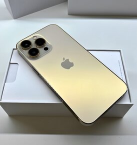 iPhone 13 Pro Max Gold KONDICE BATERIE 100% TOP - 1